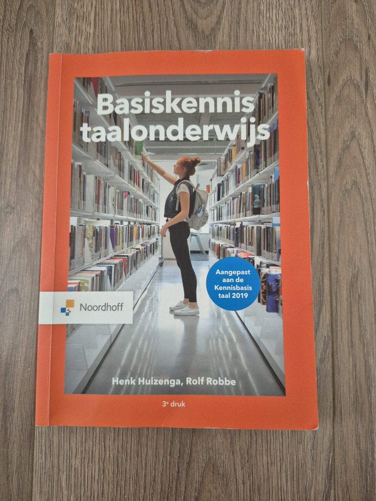 Basiskennis Taalonderwijs - Studieboek Pabo (3e druk), Zo goed als nieuw, Henk Huizenga, Rolf Robbe, Alpha, HBO