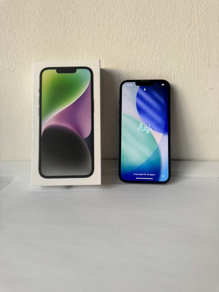 iPhone 14 128GB in nette staat, Telecommunicatie, Mobiele telefoons | Apple iPhone, 128 GB, Zwart, Ophalen of Verzenden, Zo goed als nieuw