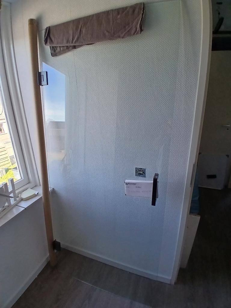 Gun metal douchedeur - Nieuw, nooit gemonteerd, Ophalen of Verzenden, Nieuw, Douche