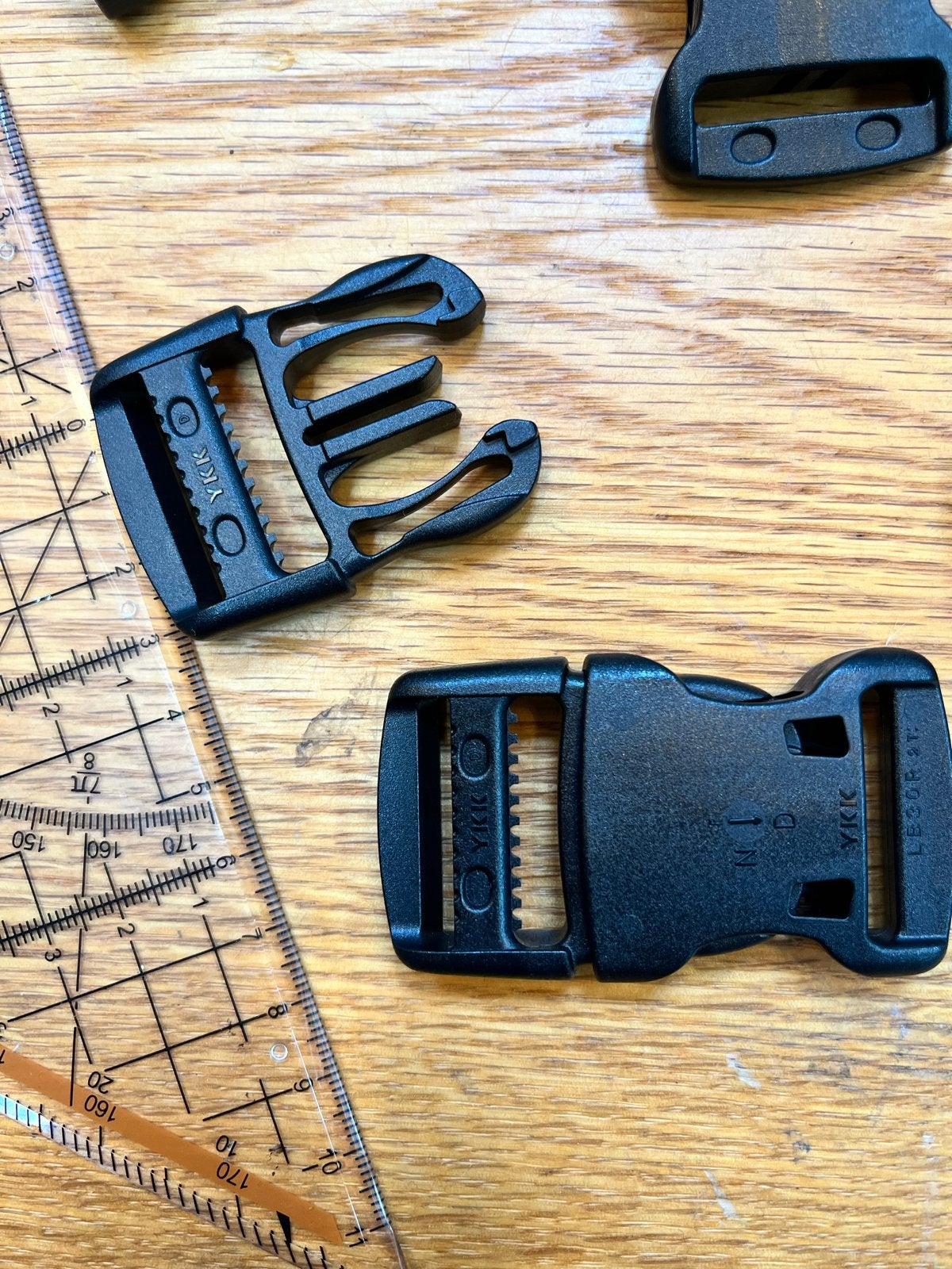 YKK gespen - Zwart - 30mm- Nieuw, Ophalen of Verzenden, Nieuw