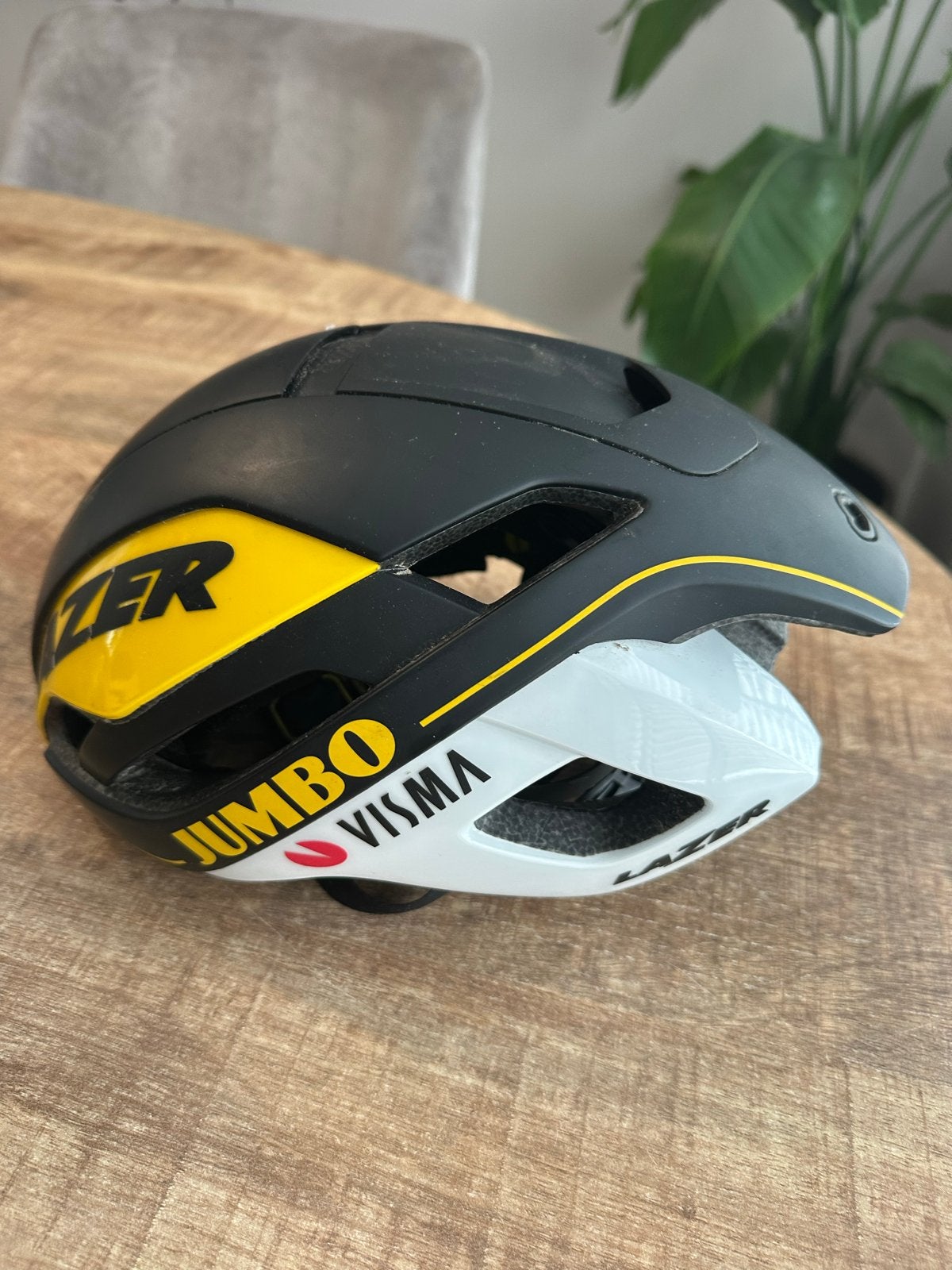 Lazer fietshelm Jumbo Visma - Maat S, Ophalen of Verzenden, Gebruikt, S, Heer of Dame