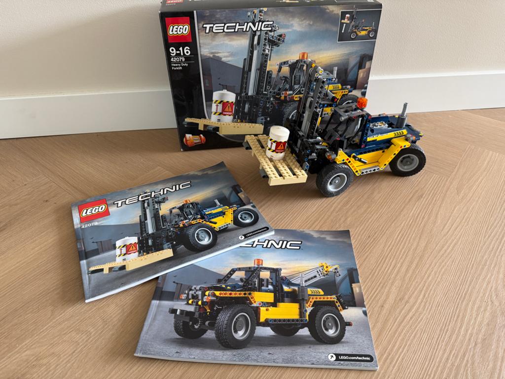 LEGO Technic 42079 Heavy Duty Vorkheftruck (2-in-1), Ophalen of Verzenden, Zo goed als nieuw