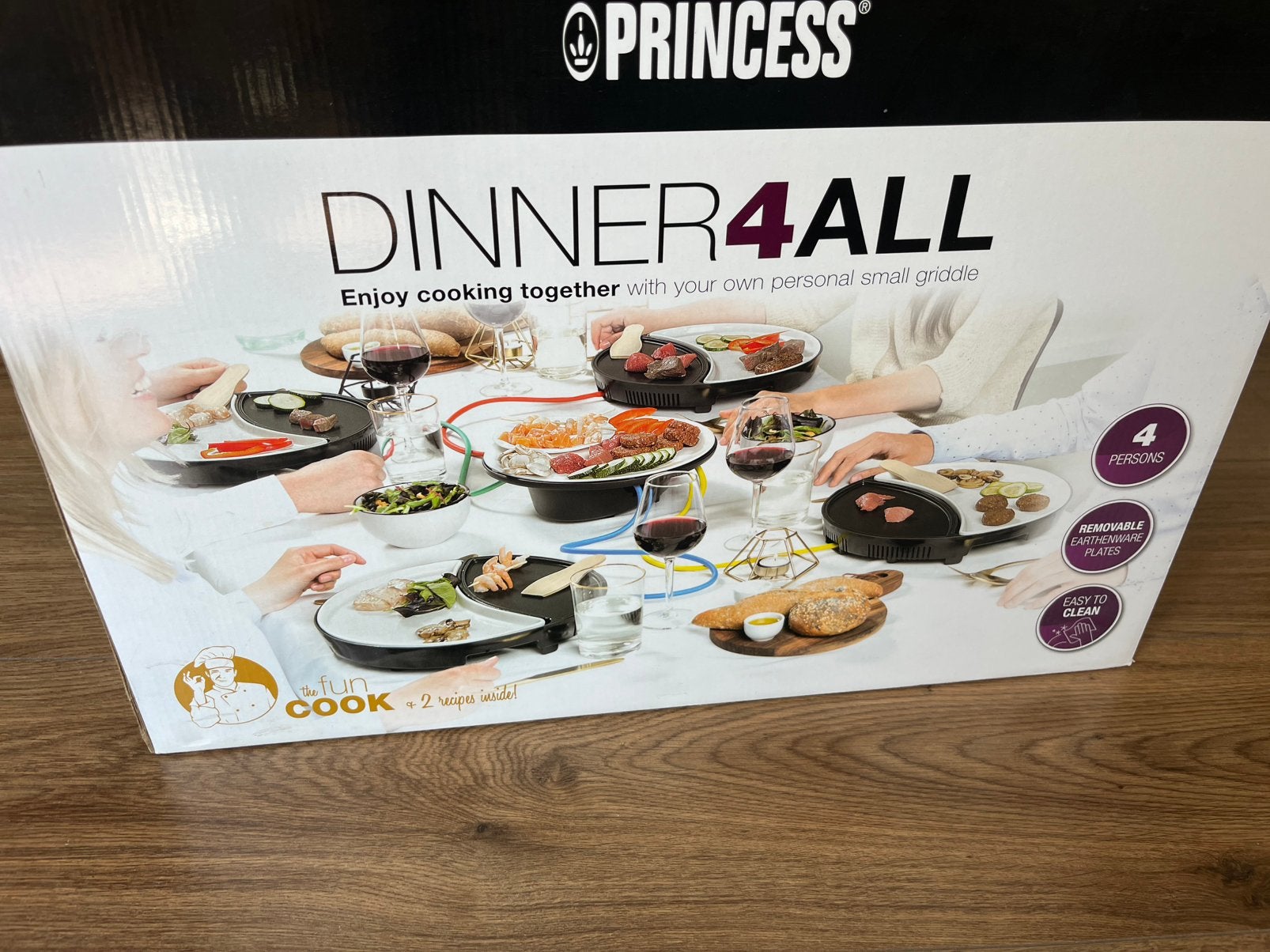 Princess dinner 4 all  set, Ophalen, Zo goed als nieuw, 4 t/m 7 personen