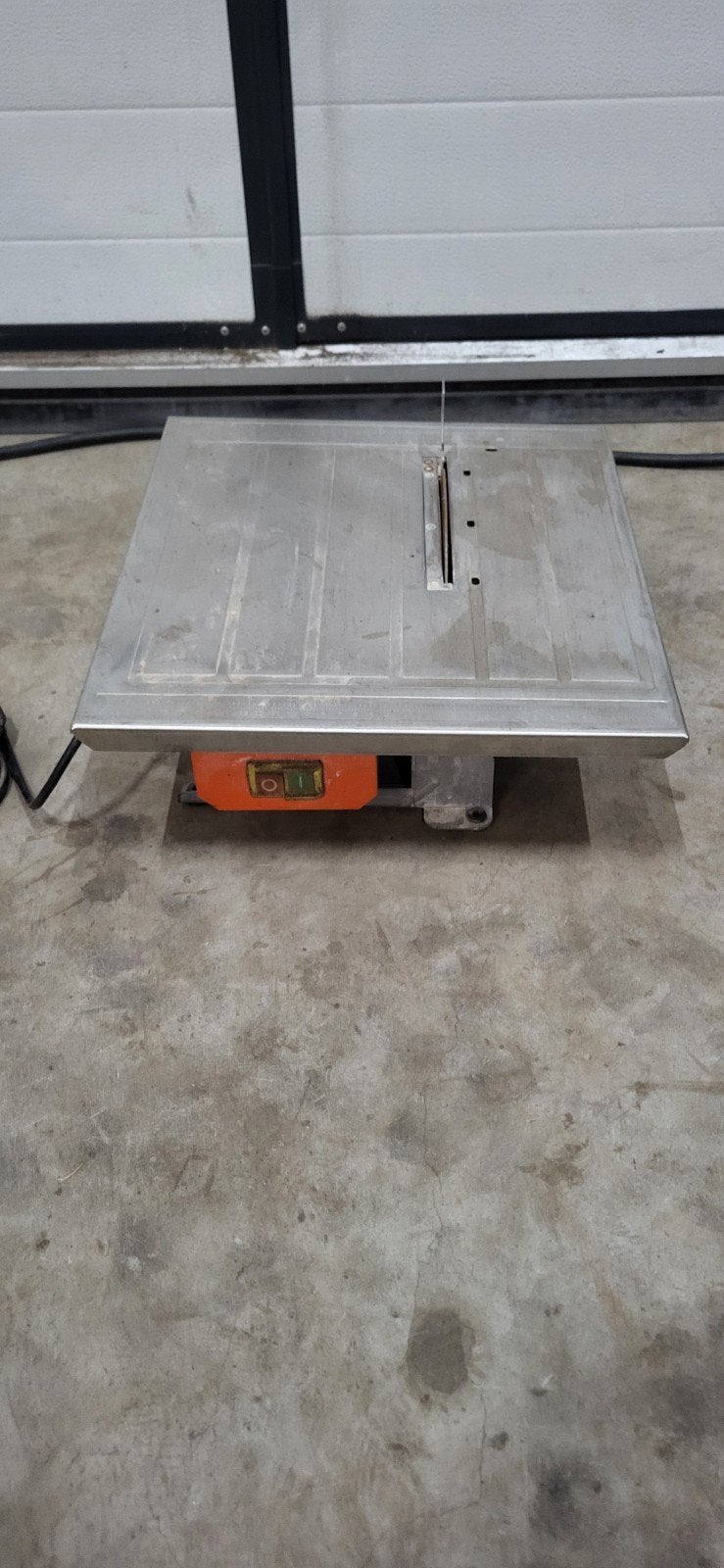 tegelzaag, Gebruikt, 600 tot 1200 watt, Ophalen of Verzenden, 30 tot 70 mm