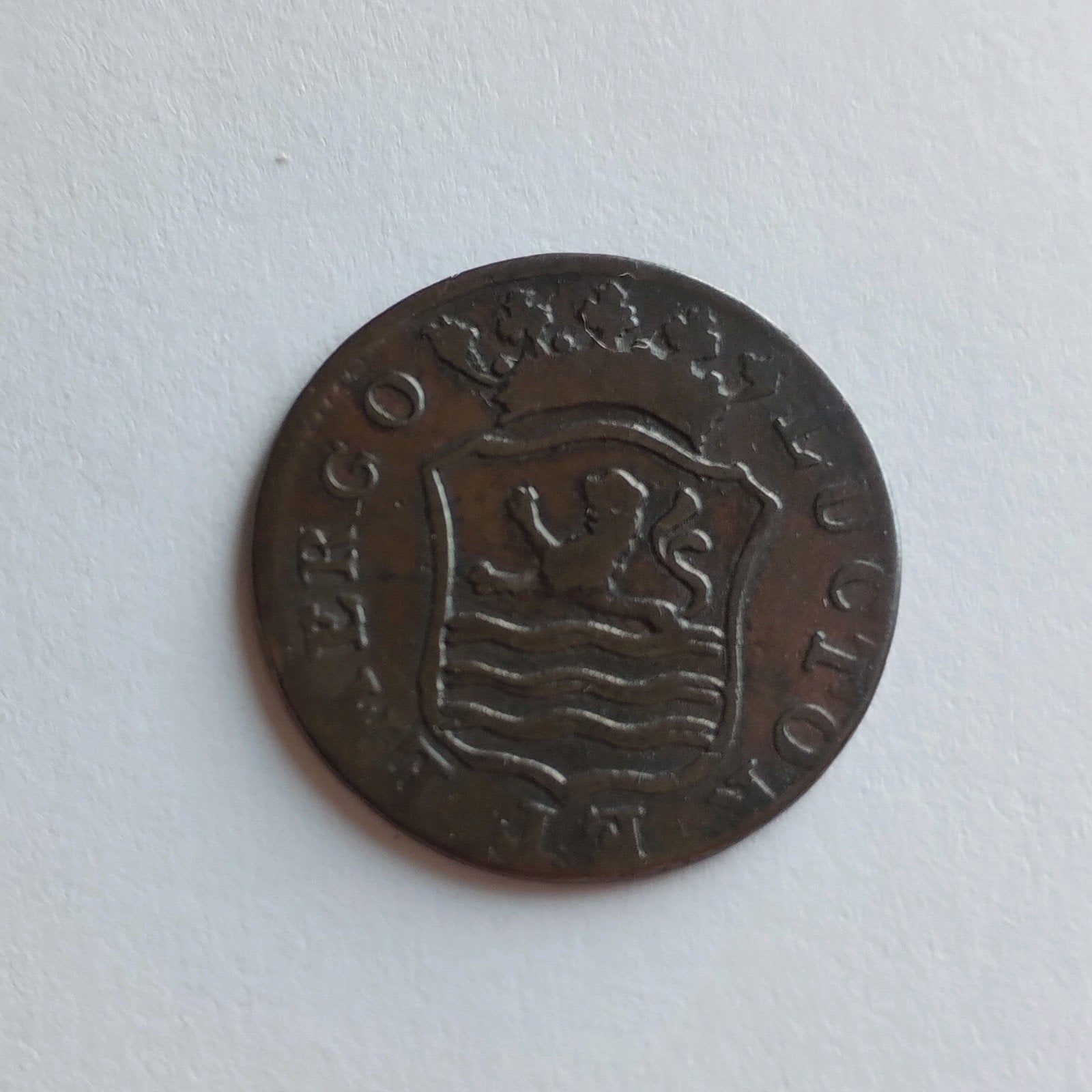 Mooie Duit 1794 Zeeland / Zeelandia, Ophalen of Verzenden, Vóór koninkrijk, Overige waardes