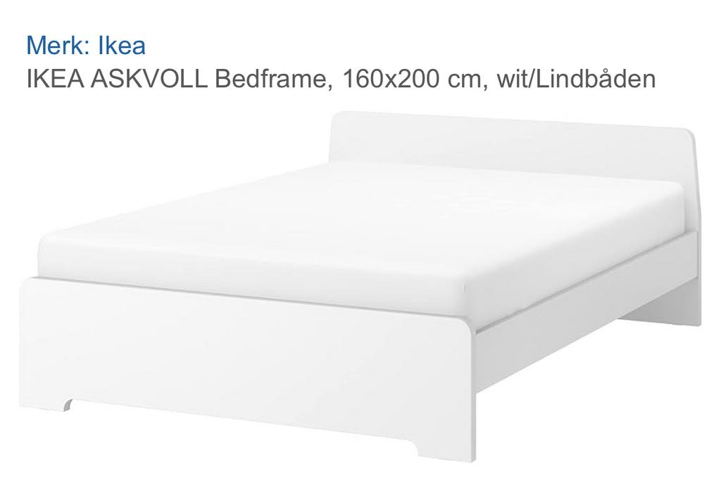 Askvoll bed gratis afhaken centrum nijmegen, Ophalen, 140 cm, Zo goed als nieuw, Twijfelaar