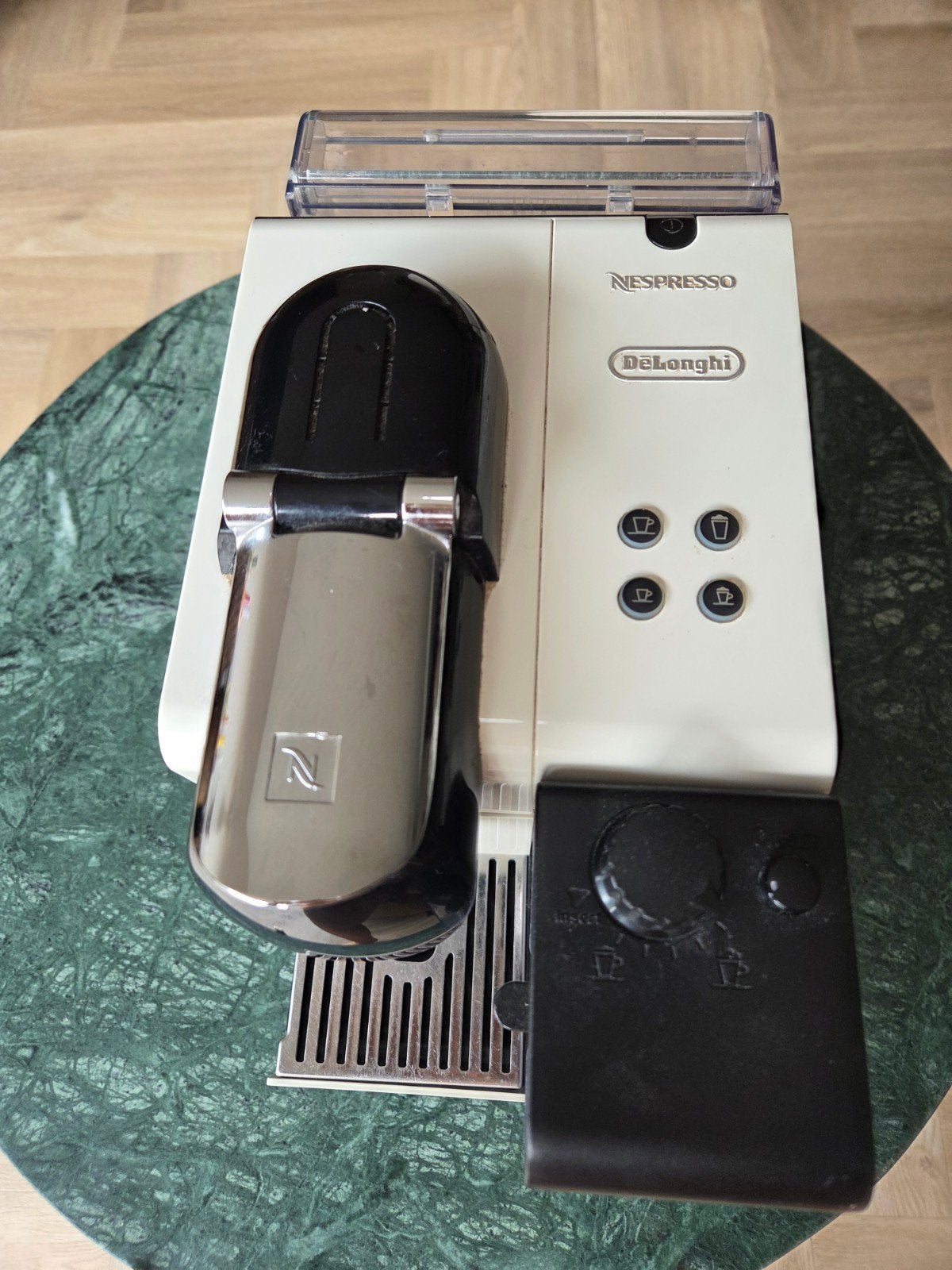 De'Longhi Nespresso koffiemachine, Ophalen, Koffiepads en cups, Gebruikt, Overige modellen