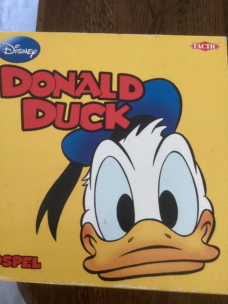Donald Duck bordspel, Tactic, Hobby en Vrije tijd, Ophalen of Verzenden, Zo goed als nieuw