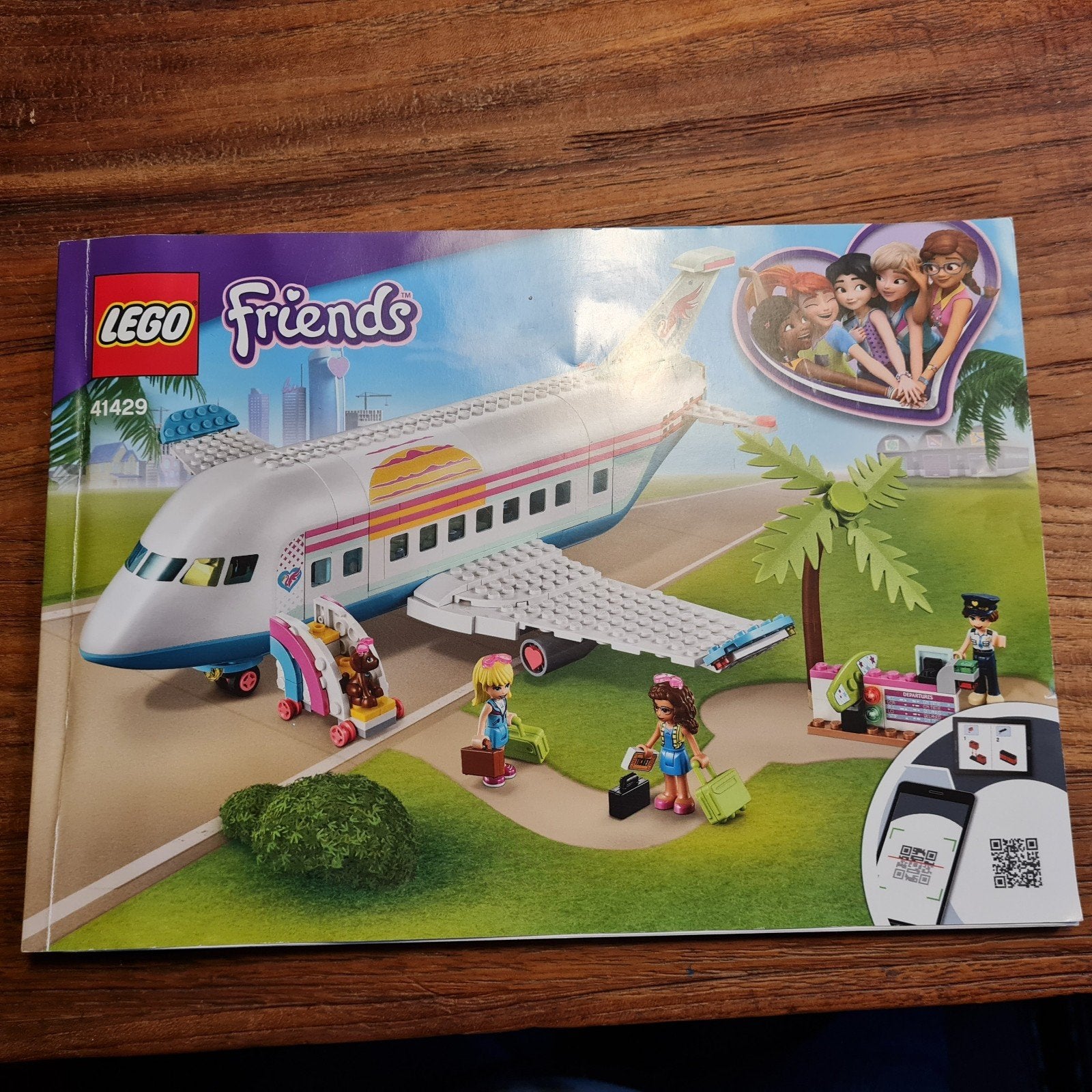 Lego Friends 41429 Vliegtuig zonder doos, netjes in zakjes, Kinderen en Baby's, Speelgoed | Bouwstenen, Gebruikt, Ophalen of Verzenden