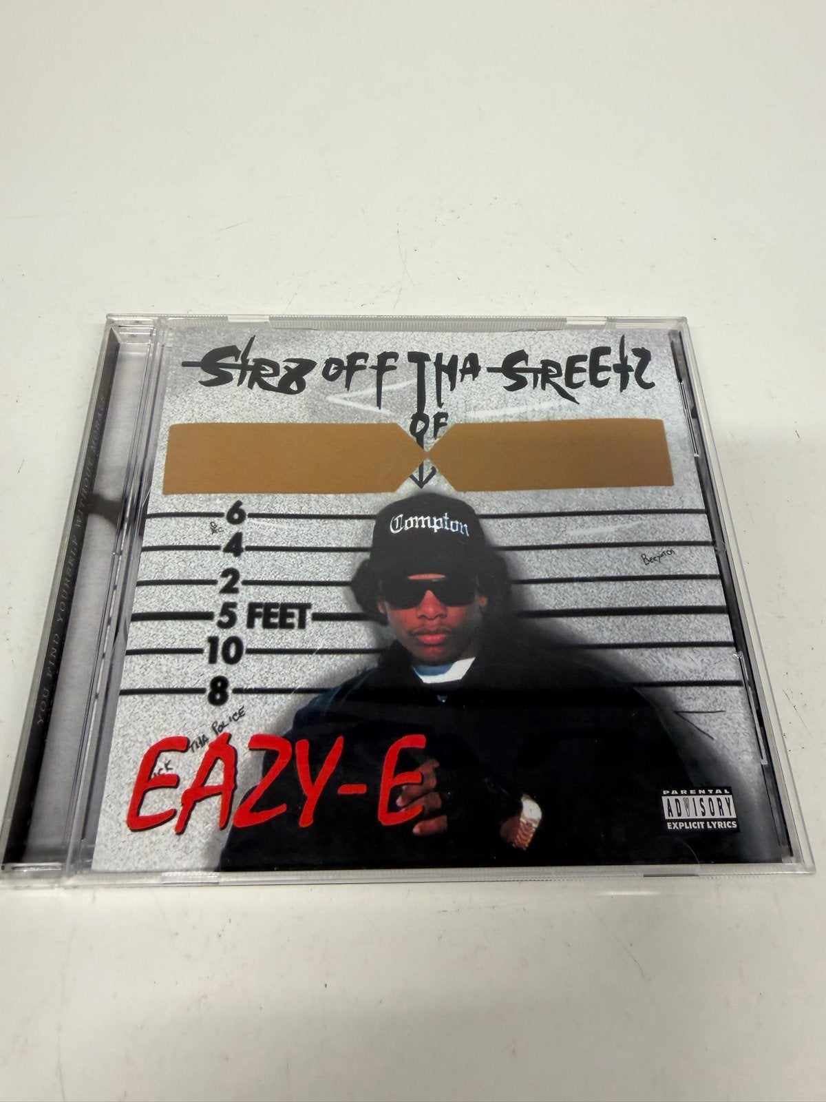 Eazy-E - Str8 Off Tha Streetz Of Muthaphukkin Compton, Ophalen of Verzenden, Gebruikt, Album, Inclusief doosje