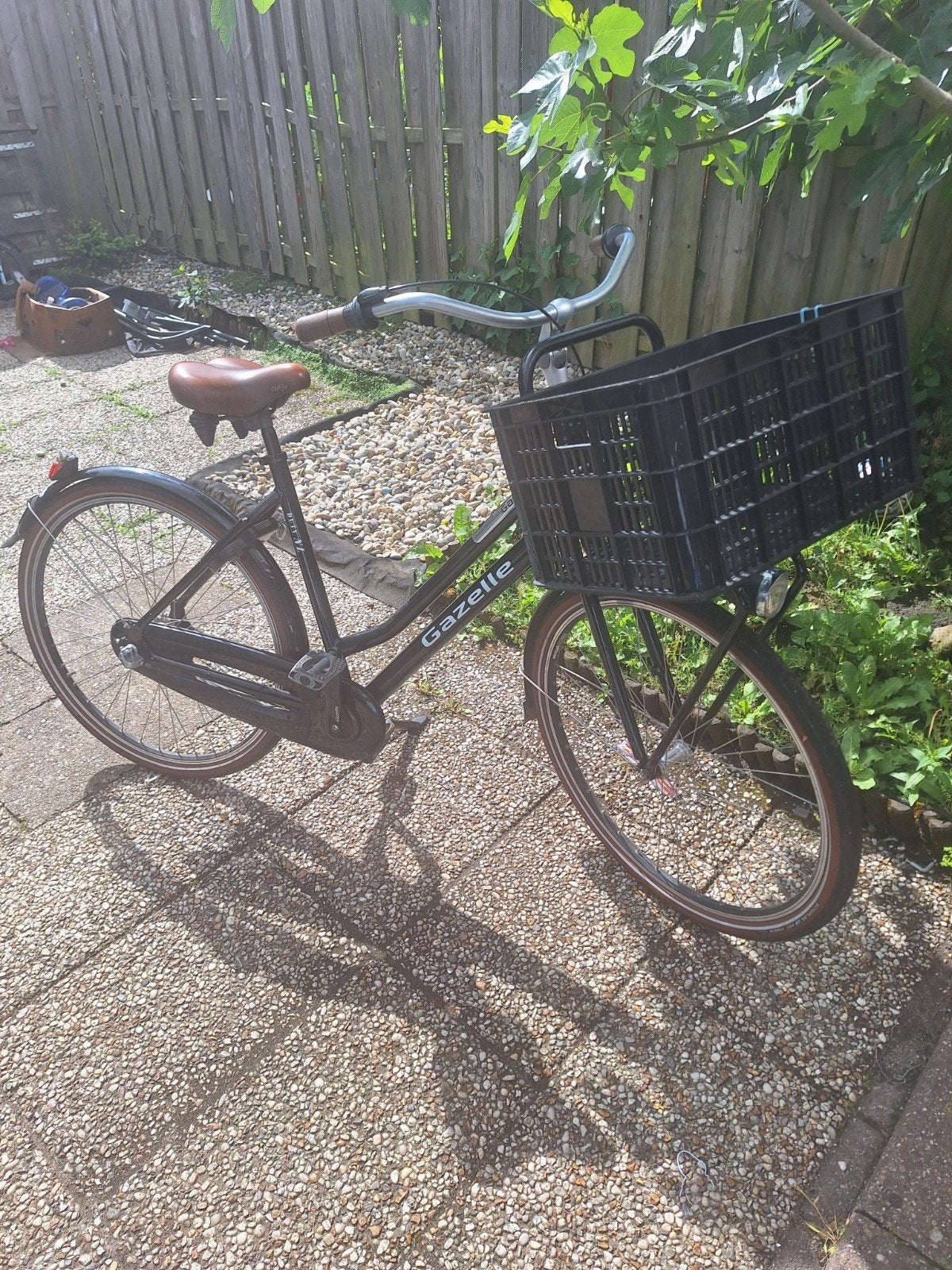 Mooie Gazelle damesfiets 3 versnellingen onderhouds vriendel, Ophalen of Verzenden, Versnellingen