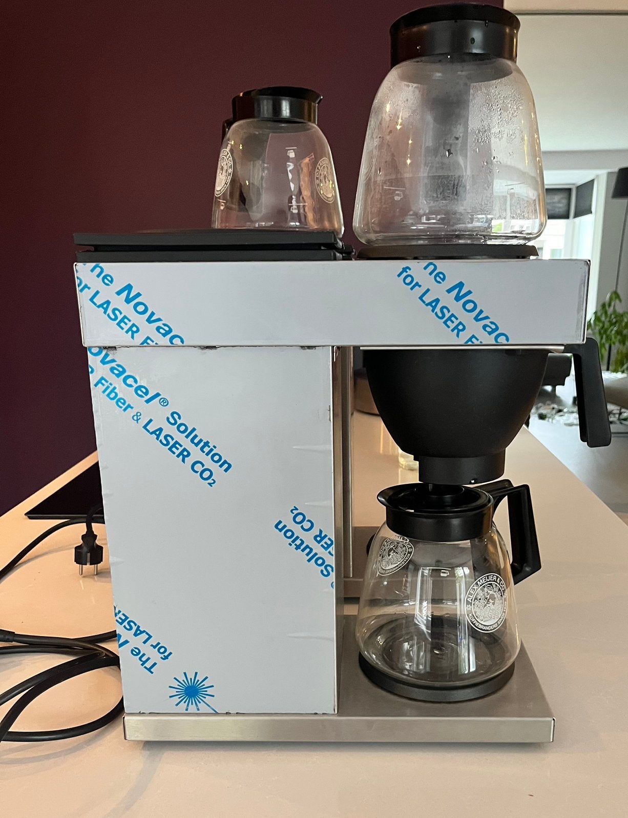 Alex meijer koffiezetapparaat!!! Nieuwstaat, Witgoed en Apparatuur, Koffiezetapparaten, Ophalen, Zo goed als nieuw, Koffiemachine
