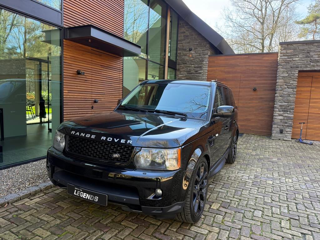Range Rover Sport 5.0 V8 Benzine Zwart 2013, Auto's, Automaat, Euro 5, Zwart, Bedrijf