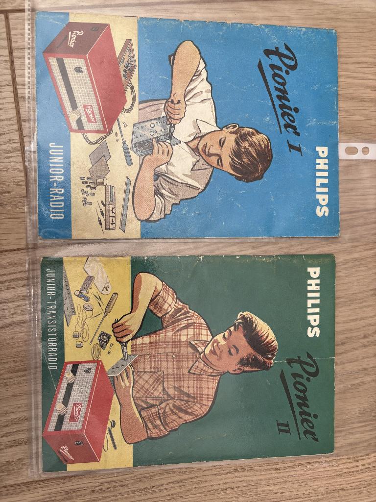 Philips Pioneer boekjes 1 en 2 Radio, Ophalen of Verzenden