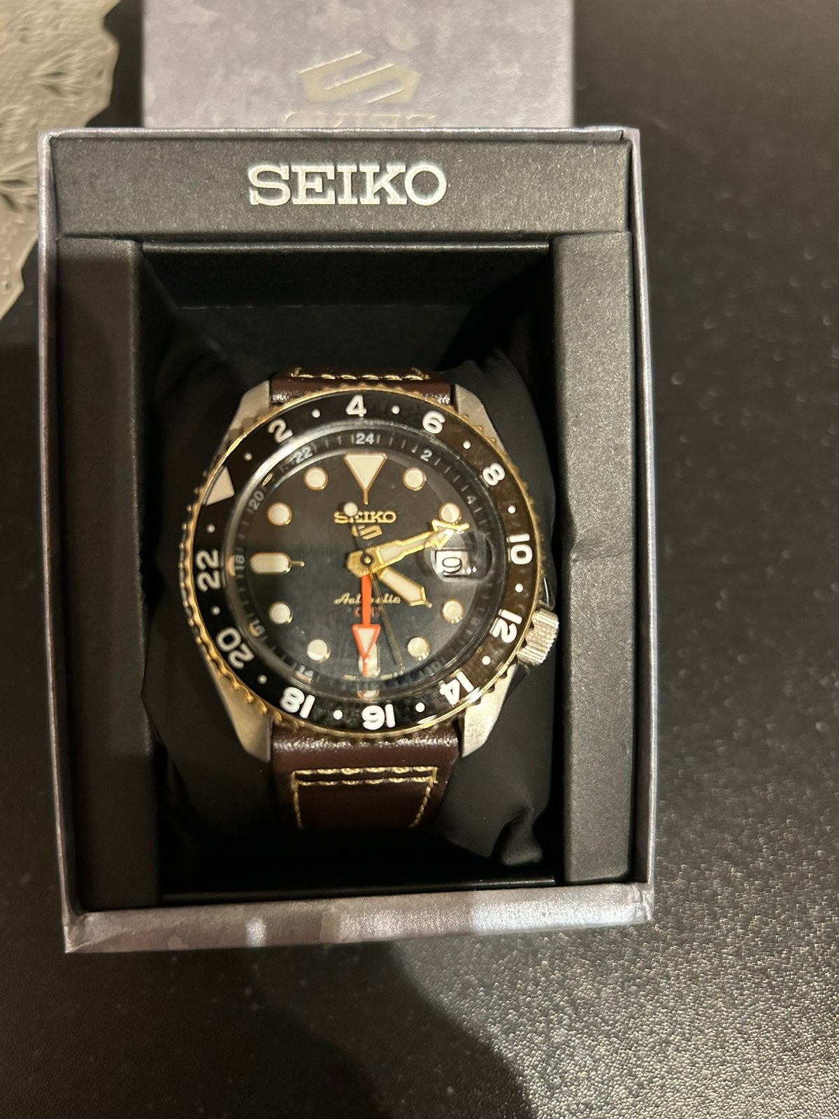Seiko 5 Sports SSK036K1 Heren Horloge, Overige merken, Staal, Staal, Polshorloge