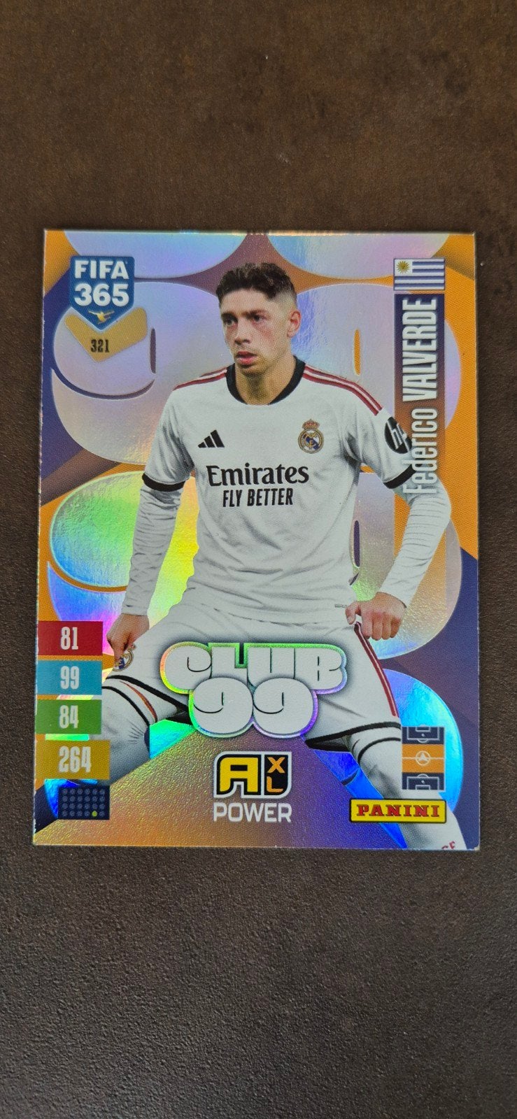 Federico Valverde Club 99 Panini FIFA 365 Adrenalyn XL, Ophalen of Verzenden