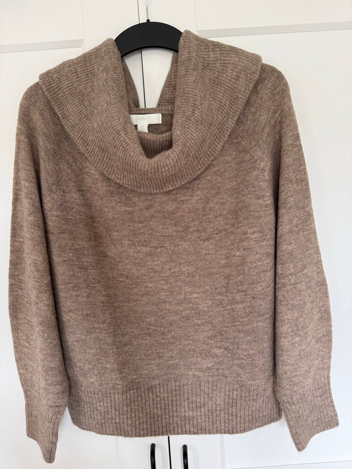 H&M Trui met Col - Maat XS - Zo goed als nieuw, Verzenden, Zo goed als nieuw, Maat 34 (XS) of kleiner, Bruin