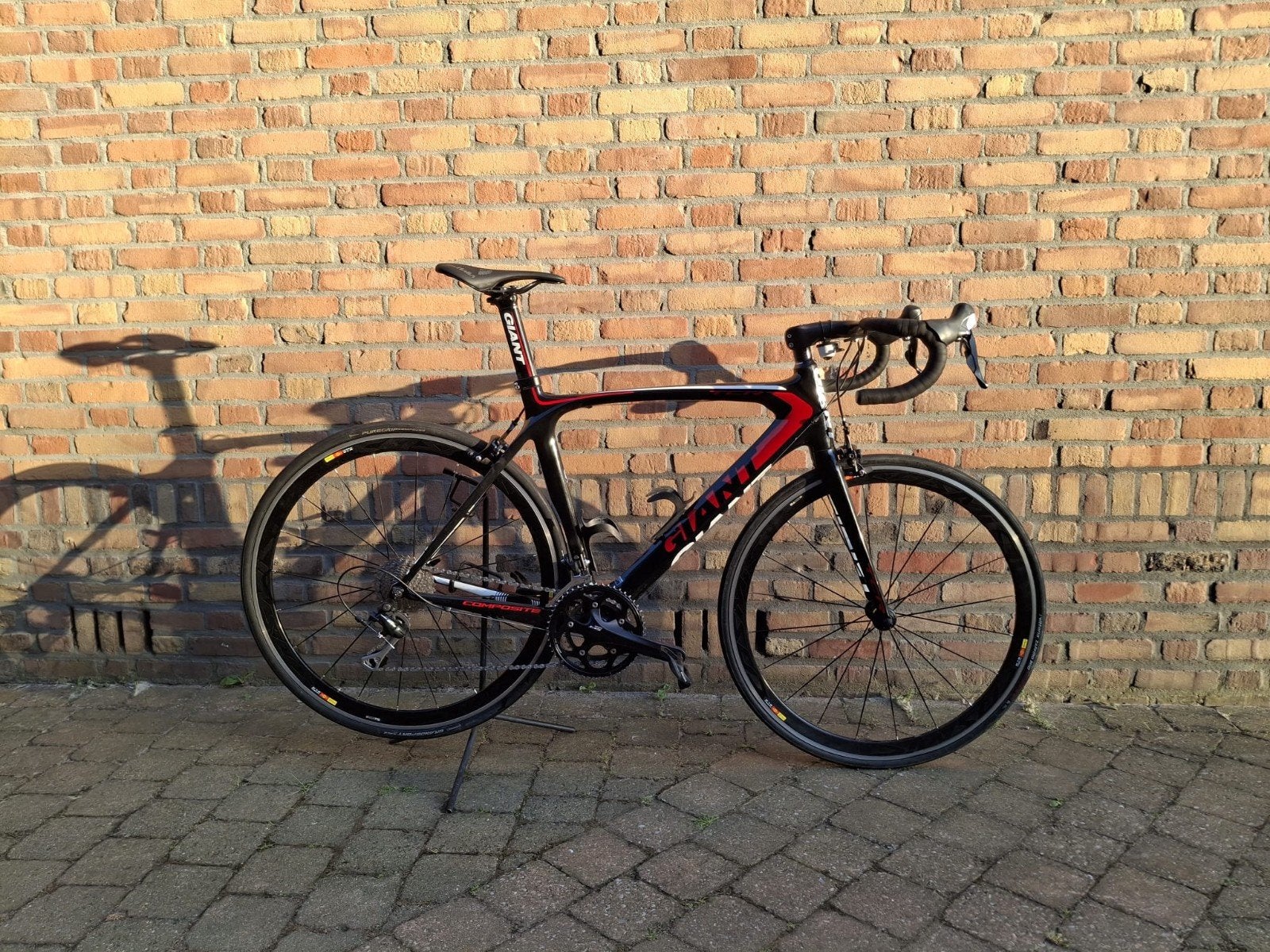Giant TCR racefiets carbon, Fietsen en Brommers, Ophalen, 28 inch, Carbon, 10 tot 15 versnellingen