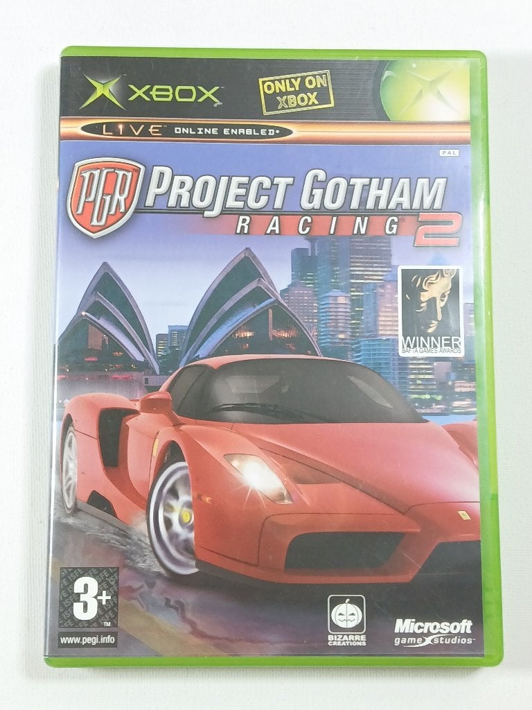 Project Gotham Racing 2 - Original - XBOX - PAL - Compleet, Microsoft, Racen en Vliegen, Gebruikt, 39, quai du Président Roosevelt, Issy-les-Moulineau, 92130