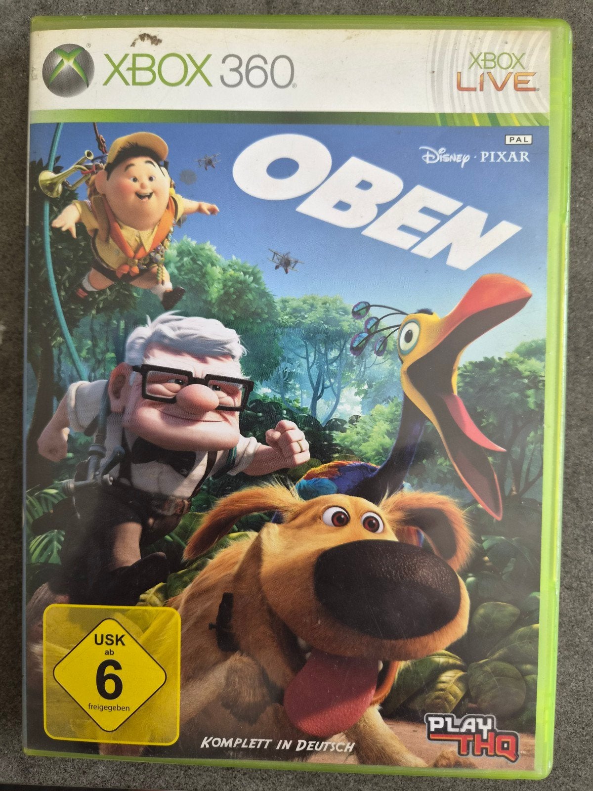 Up / Oben (Duitse Versie) - Xbox 360, 1 speler, Verzenden, Zo goed als nieuw, Vanaf 18 jaar