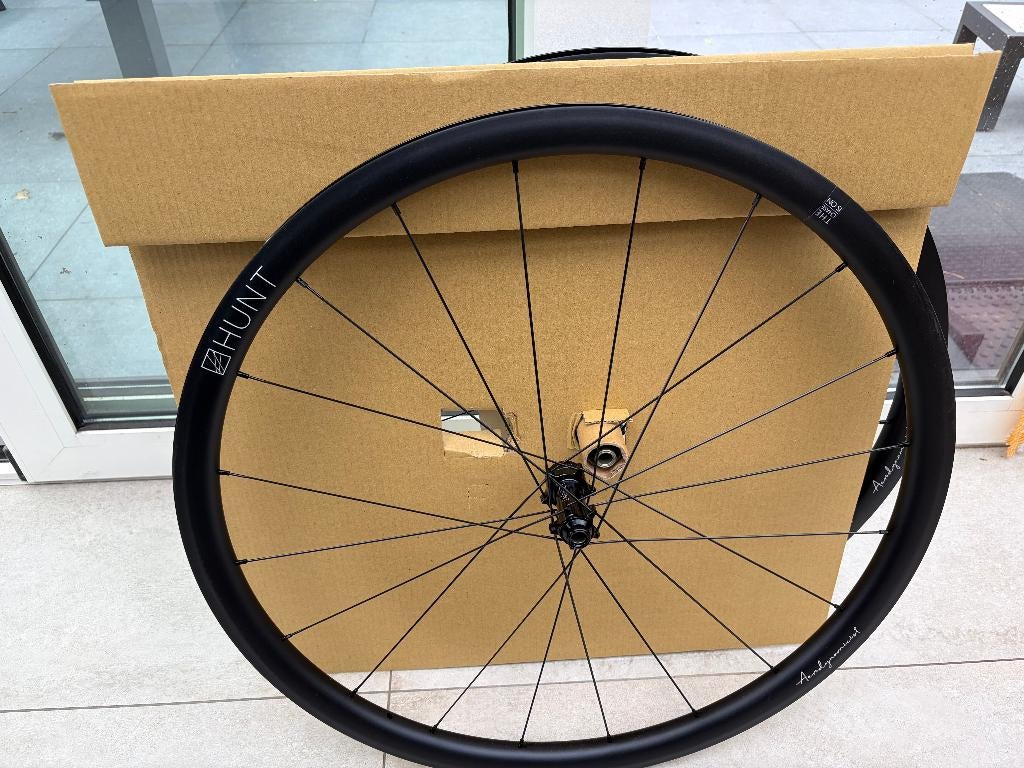 Nieuwe Hunt 34 aero wide disc SL wielen, Nieuw, Aluminium, Racefiets, Ophalen