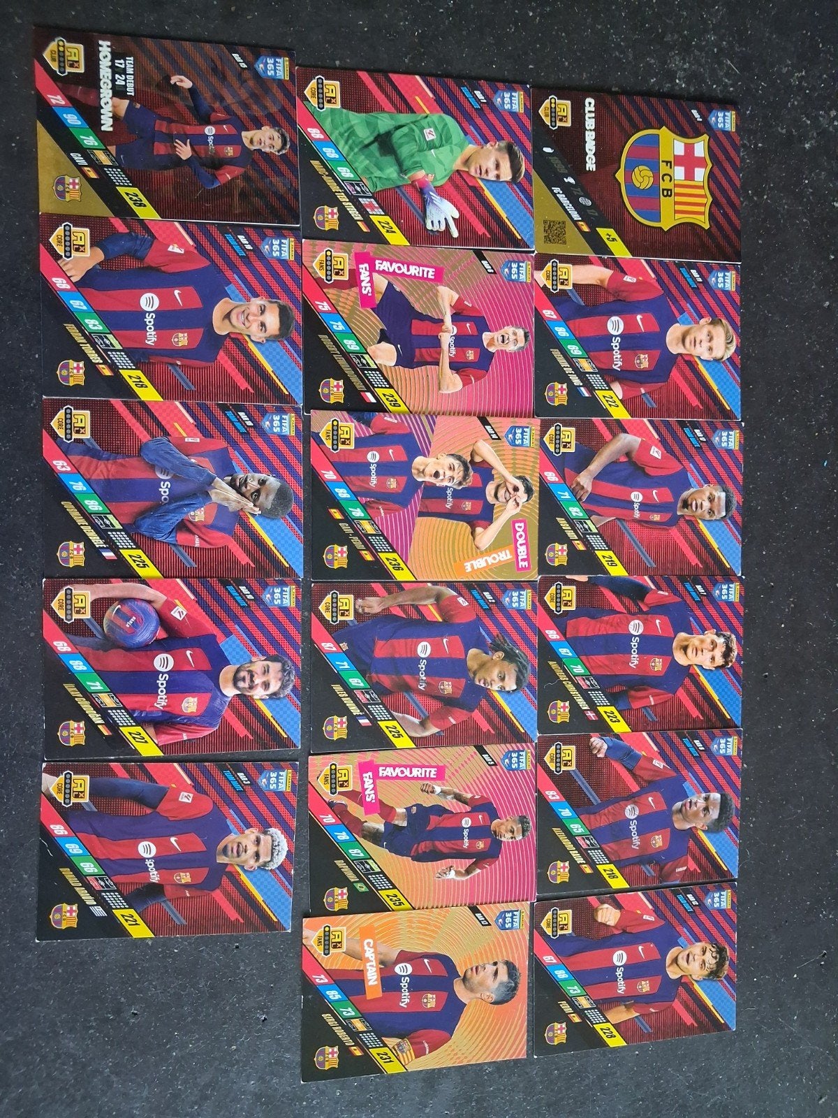 Panini FIFA 365 Adrenalyn XL 2023/2024 FC Barcelona kaarten, Ophalen of Verzenden, Zo goed als nieuw, Buitenlandse clubs, Spelerskaart