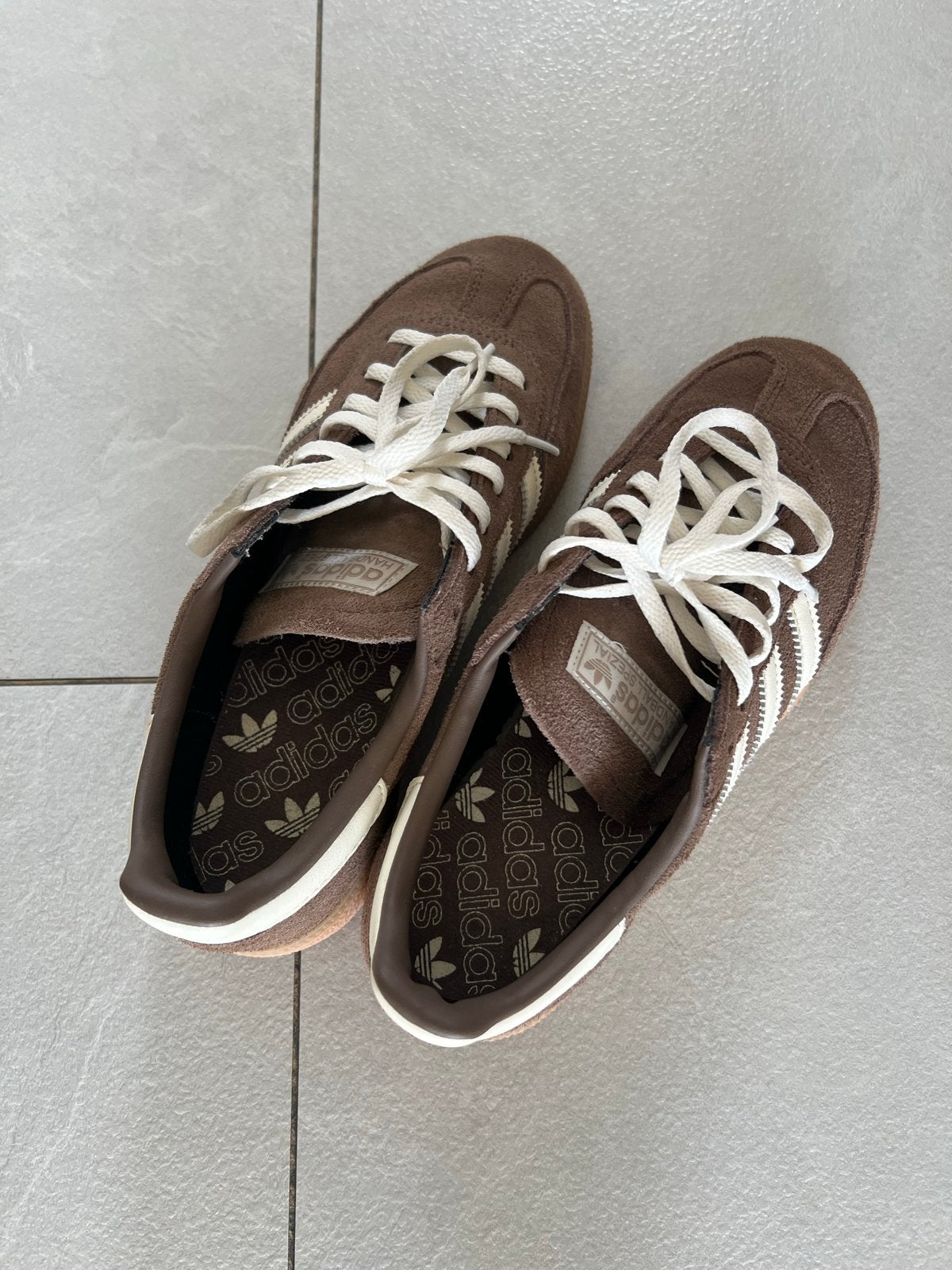 Adidas Spezial sneakers - Bruin - Maat 38 2/3, Ophalen of Verzenden, Zo goed als nieuw, Bruin, Sneakers of Gympen