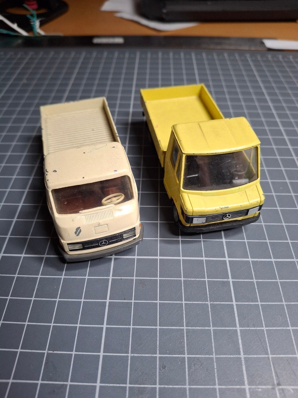 2 mercedes bak wagens schaal?, Ophalen, Auto
