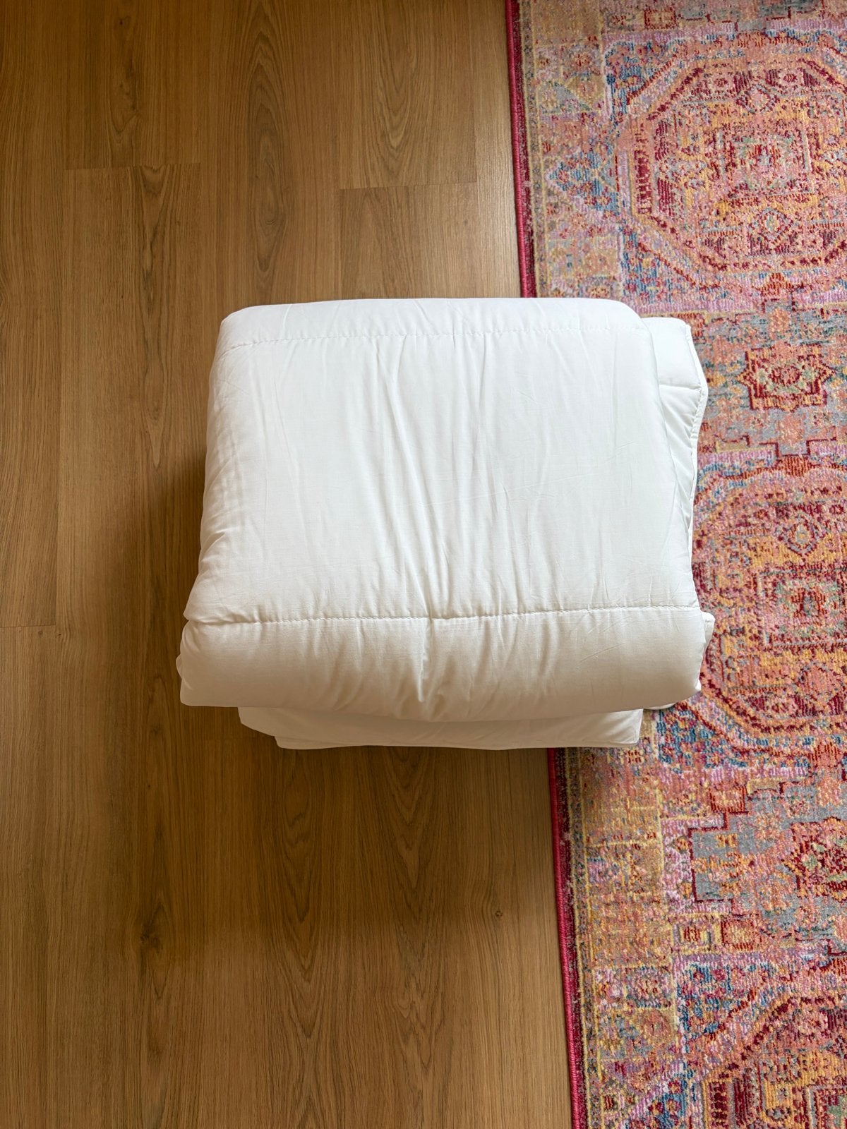 IKEA Småsporre Dekbed - 200x200cm, Ophalen, Gebruikt, Wit, Tweepersoons