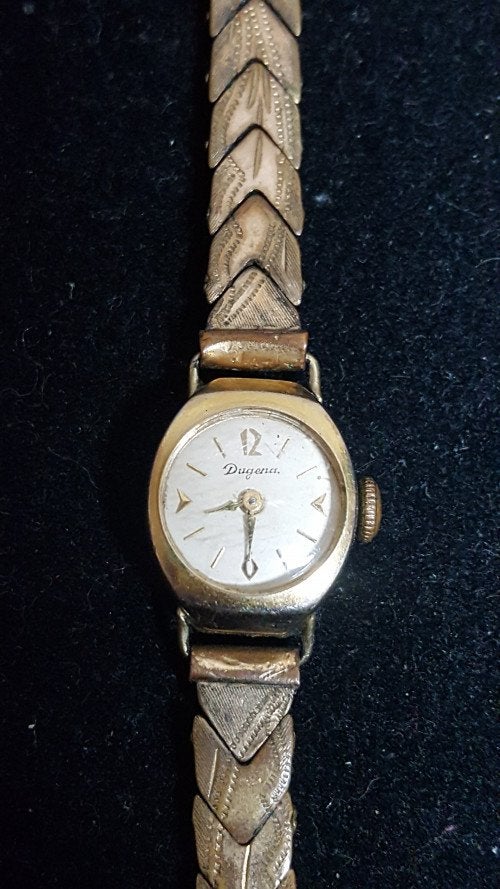 s 345, dameshorloge, vintage dunega, Ophalen of Verzenden, 'T Olde Gre-j, Info@toldegrej.nl, Endepoelstraat 20f Didam