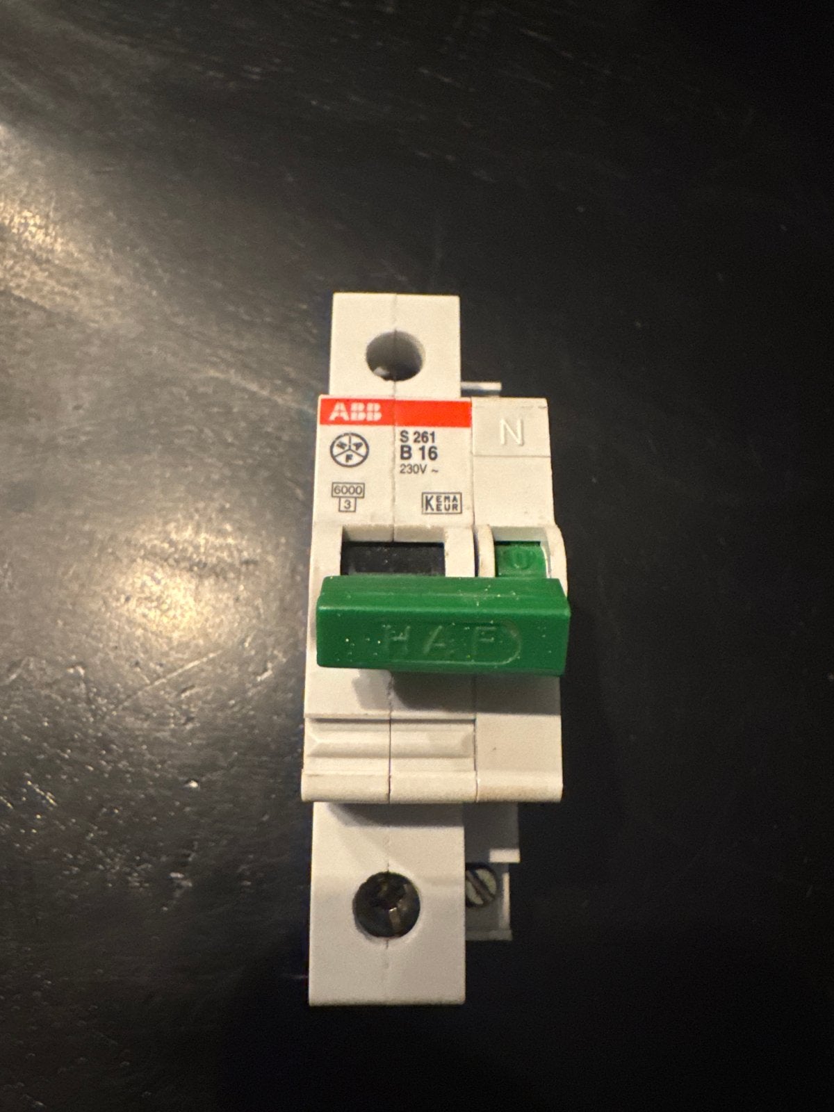 ABB S 261 B 16 230V Automaat, Ophalen of Verzenden, Zo goed als nieuw, Schakelaar