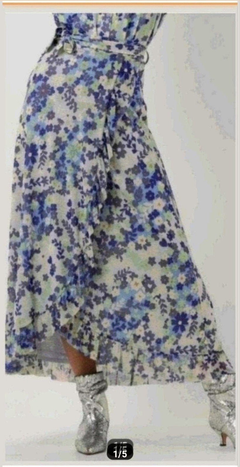 Fabienne Chapot Bobo Frill rok maat M *nieuw *, Kleding | Dames, Maat 38/40 (M), Blauw, Nieuw, Ophalen of Verzenden