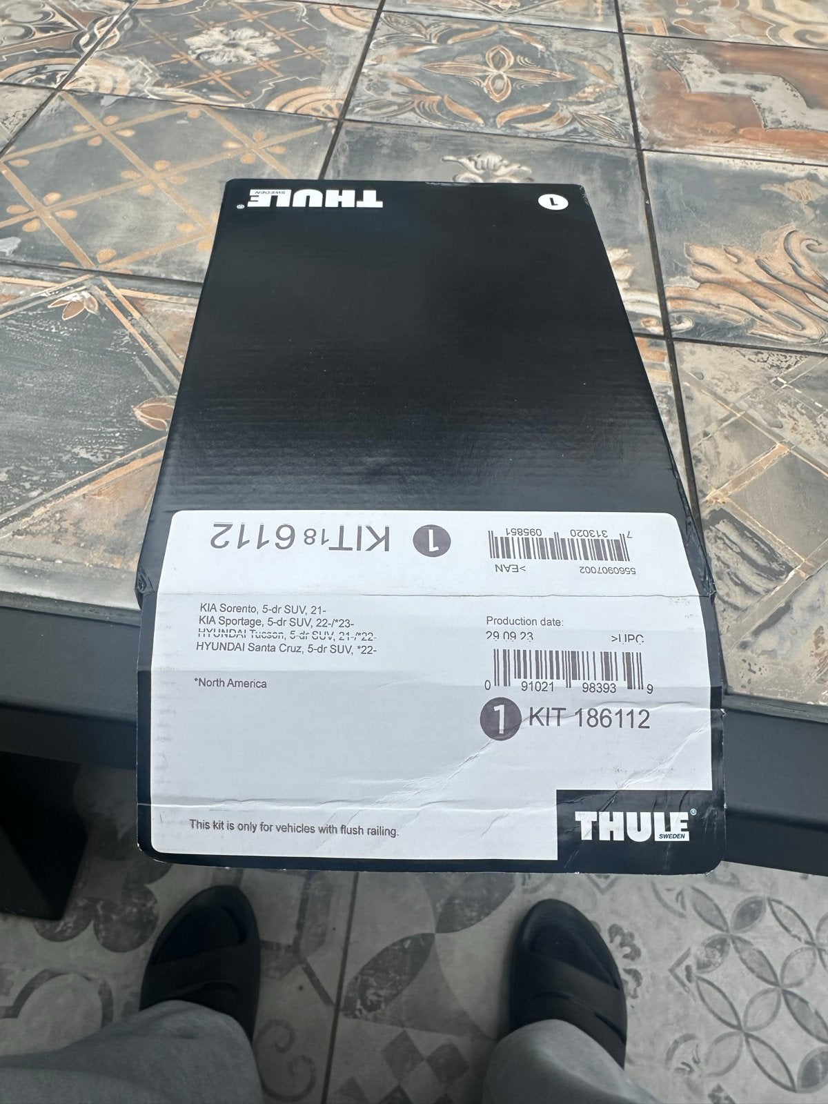 Thule Kit 186112 voor dakdragers Kia Hyundai, Ophalen of Verzenden, Zo goed als nieuw