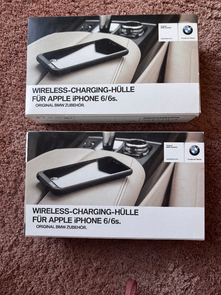 BMW Wireless Charging Case iPhone 6/6s – 2 stuks, Telecommunicatie, Mobiele telefoons | Hoesjes en Frontjes | Apple iPhone, Kunststof