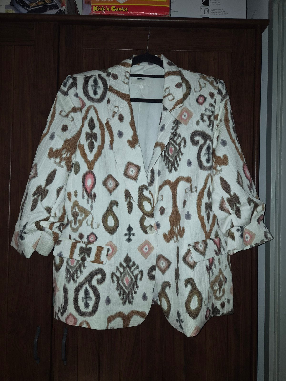 Norah blazer maat 44, Ophalen of Verzenden, Zo goed als nieuw, Maat 42/44 (L), Zwart
