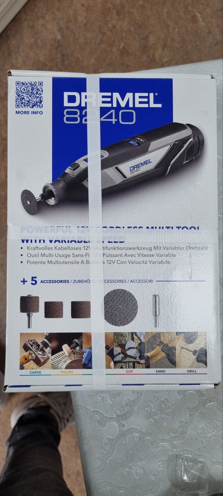 Dremel 8240 multitool op accu, Ophalen of Verzenden, Nieuw, Elektrisch, Overige soorten
