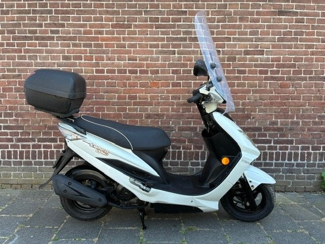 MOOIE KYMCO VP50 4T SNOR SCOOTER MET WINDSCHERM+TOPKOFFER, Fietsen en Brommers, Scooters | Kymco, Ophalen, Gebruikt, Overige modellen