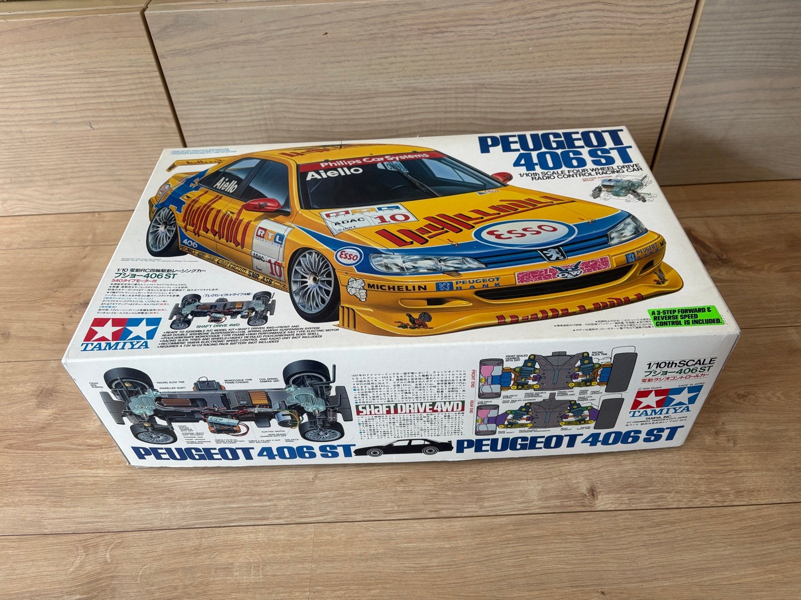 Tamiya Peugeot 406 ST TL01 RC Auto Kit 58212, Elektro, Gebruikt, Ophalen of Verzenden, Schaal 1:10