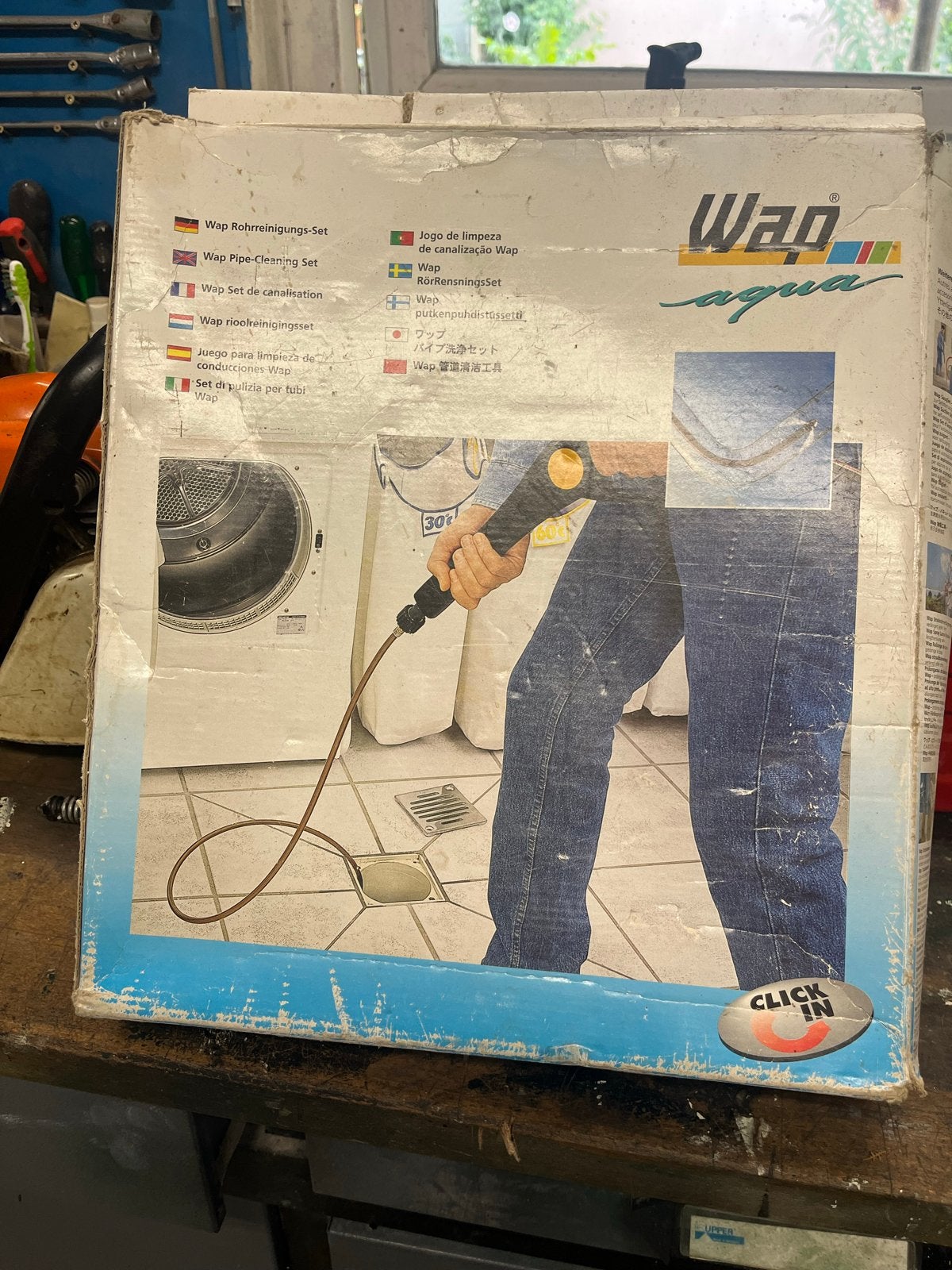 Wap Rioolreinigingsset - Pipe-Cleaning Set, Doe-het-zelf en Verbouw, Ophalen, Gebruikt, Afvoer