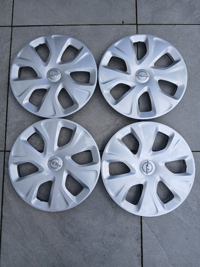 Originele wieldoppen - Opel Karl - 14 Inch, Auto diversen, Ophalen, Zo goed als nieuw