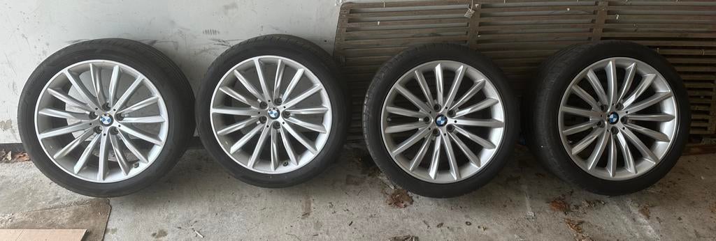 Bmw styling 633 19 inch breedset steekmaat 112., 19 inch, Gebruikt, 275 mm, Ophalen of Verzenden