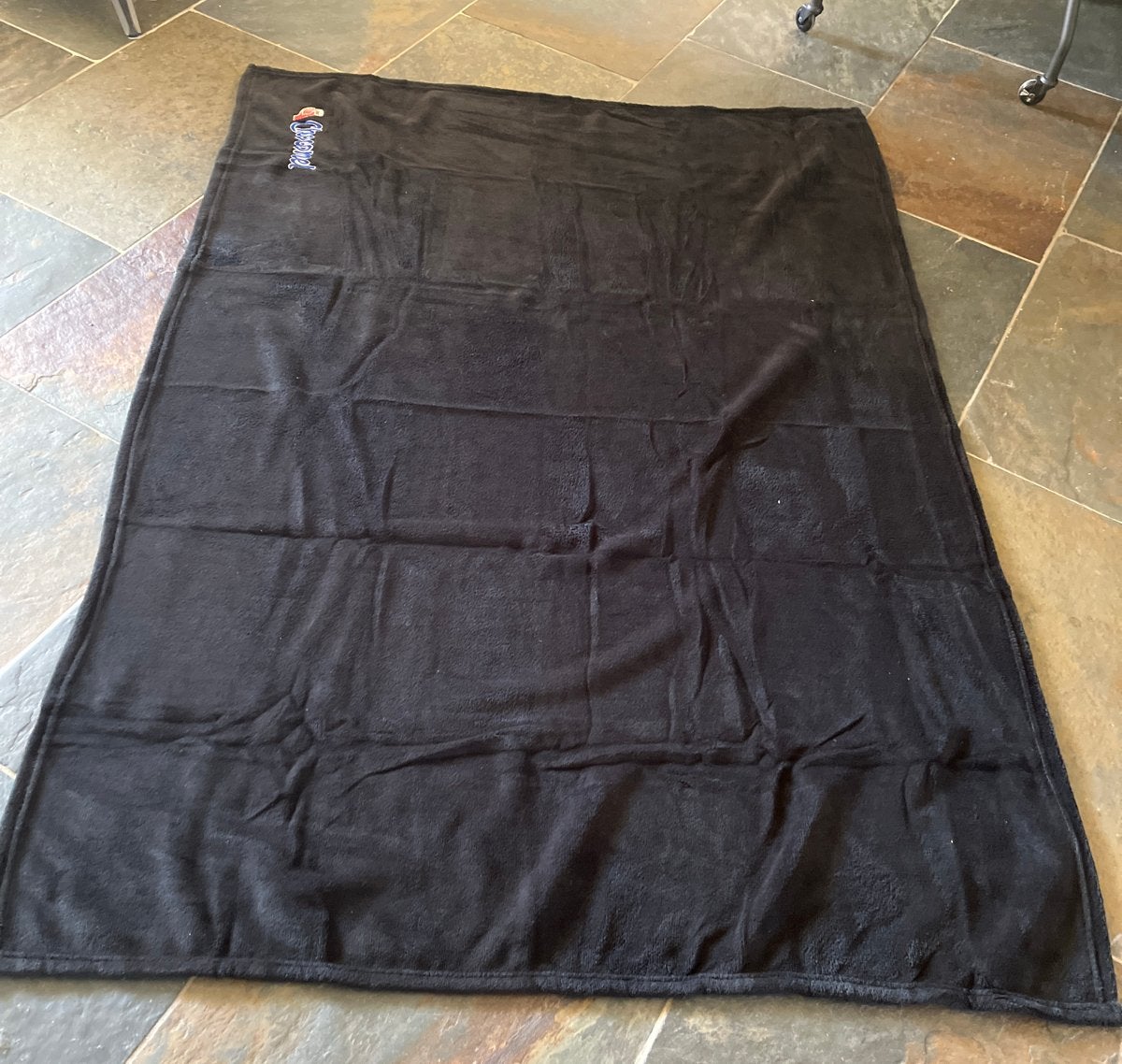 Chocomel Fleece strandlajen Zwart 115/160, Verzamelen, Ophalen of Verzenden, Zo goed als nieuw, Reclamebord