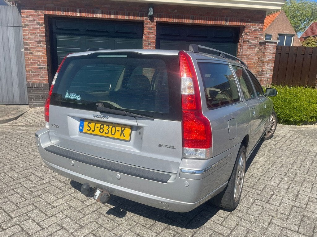 Volvo V70 2.4 CNG Edition Sport TREKHAAK PDC, Auto's, Voorwielaandrijving, Beige, CNG (Aardgas), 129 €/maand