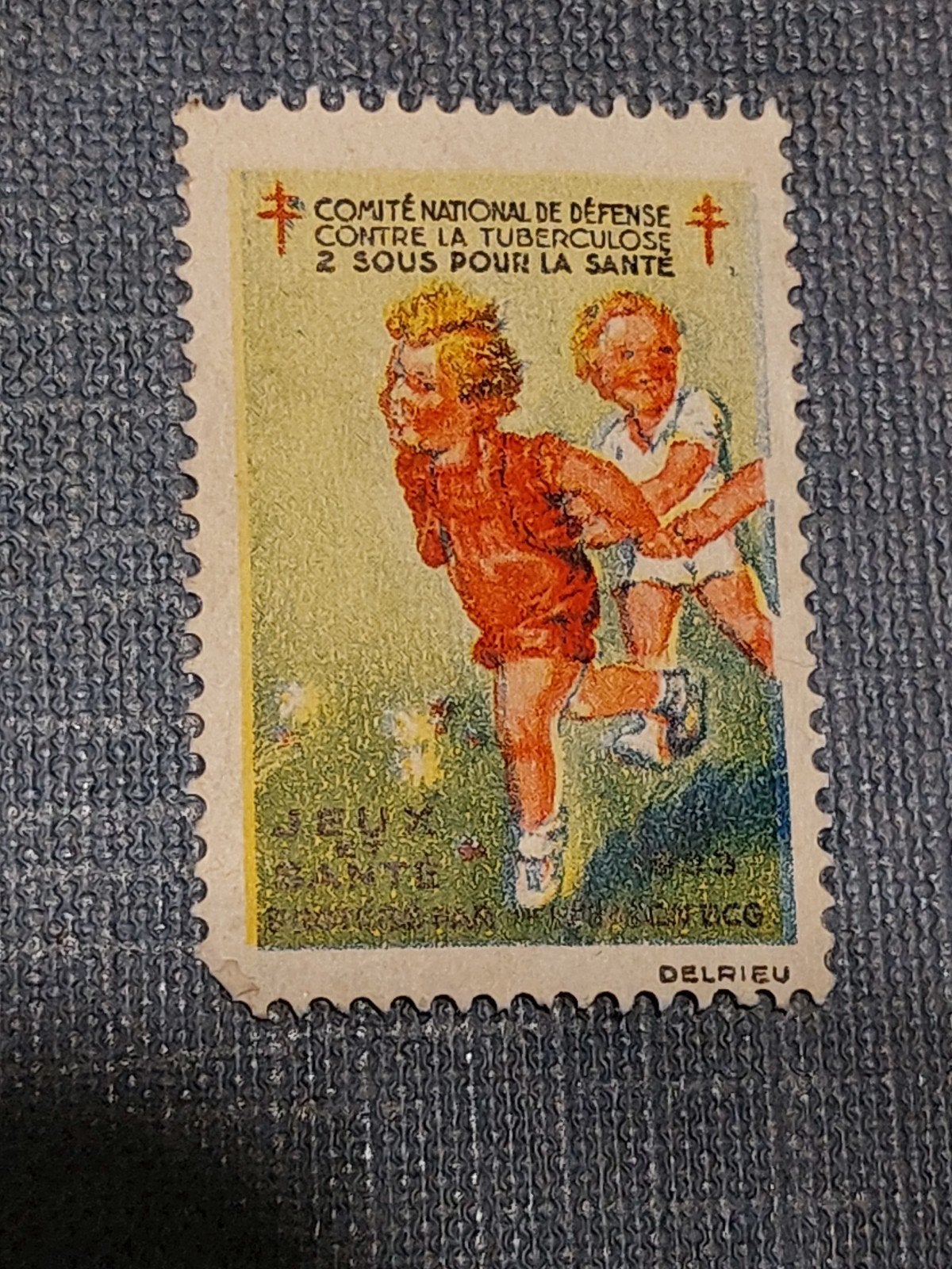 Frankrijk Cinderella sluitzegel Tuberculose 1933, Ophalen of Verzenden, Postfris