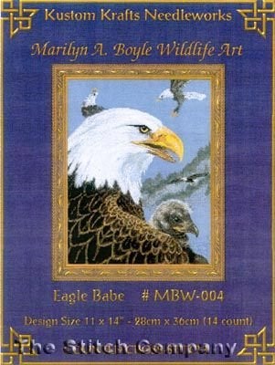 Borduurpakket Eagle babe mbw004, ., Nieuw, Ophalen of Verzenden, .