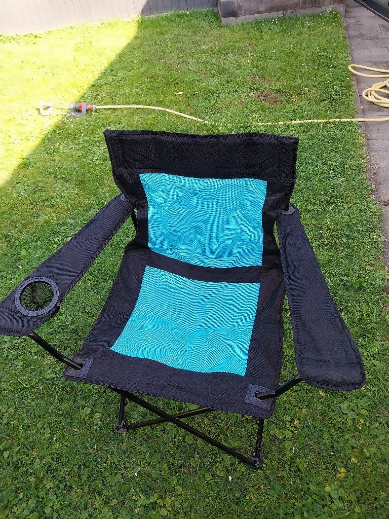 inklapbare stoelen in draagzak, Caravans en Kamperen, Ophalen, Gebruikt, Campingstoel