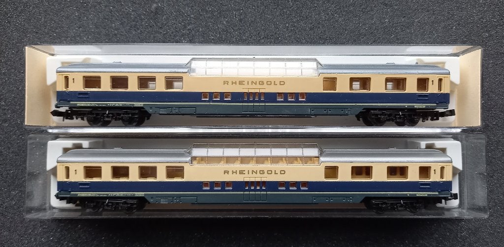 N spoor Rheingold rijtuigen, Ophalen, Gebruikt, Gelijkstroom, Analoog
