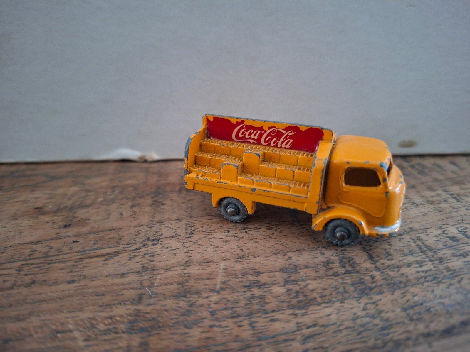 Vintage Matchbox Lesney Coca-Cola Truck, Overige merken, Gebruikt, 1:50 of kleiner, Ophalen of Verzenden