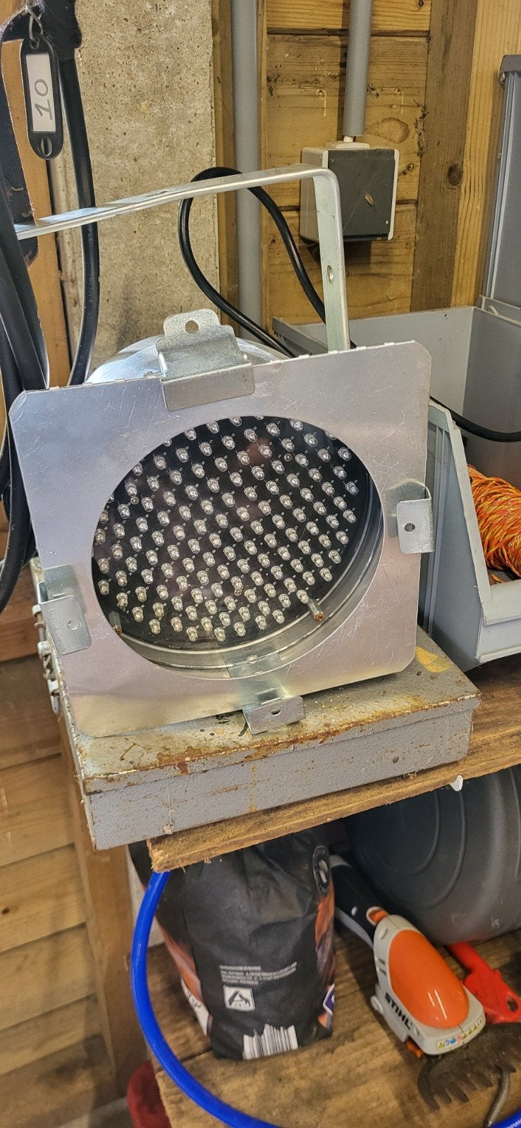 LED Par Licht DMX - Professionele Verlichting, Muziek en Instrumenten, Ophalen, Gebruikt, Licht, Kleur