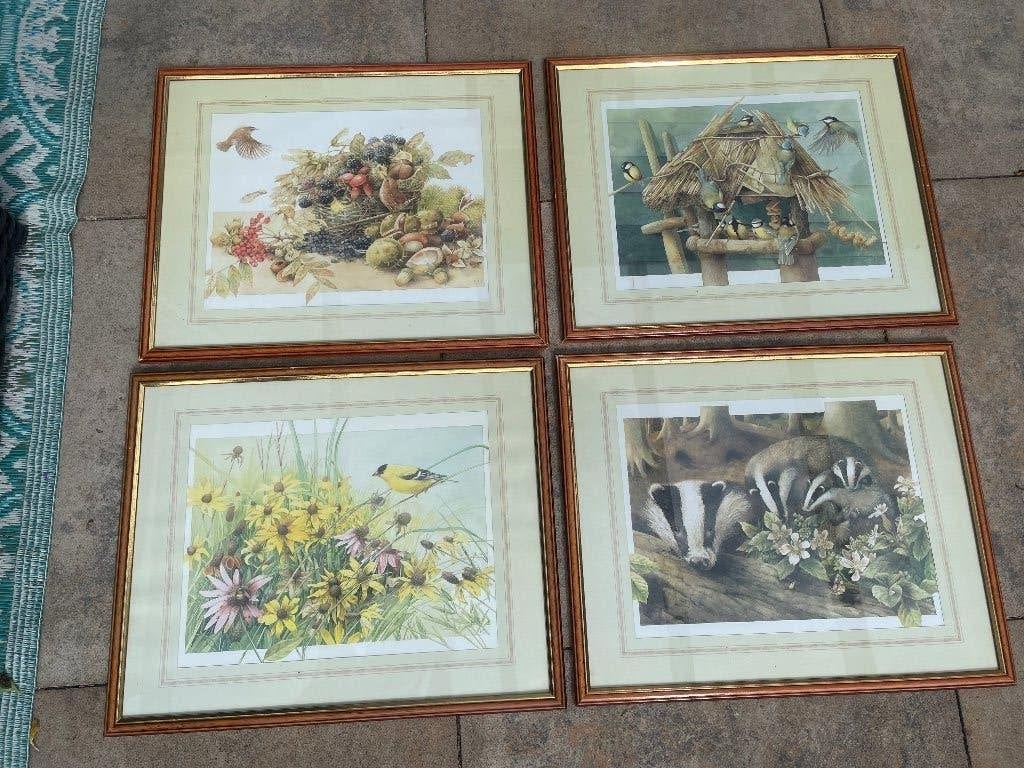 Schilderijen, Antiek en Kunst, Kunst | Schilderijen | Klassiek, Overige stijlen, Dieren, Ophalen of Verzenden, Tekening